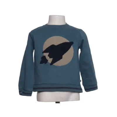 Sweatshirt (Blue, Multicolored) from Minymo Cotton, Polyester