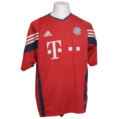 Fodboldtrøje (Rød, Blå, Hvid) fra Adidas Polyester