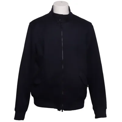 Bomberjacke (Blau) von Massimo Dutti Baumwolle, Polyamid, Wolle