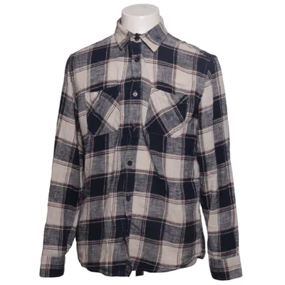 Flannel skjorte (Blå, Beige) fra Colin's Bomuld