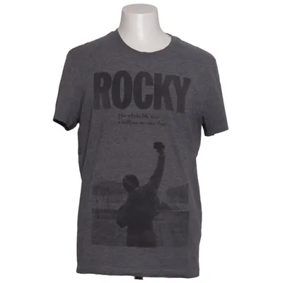 T-shirt (Grijs) van Rocky Katoen, Polyester