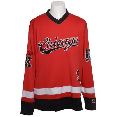 Hockey jersey (Red, White, Black) from FSBN Polyester