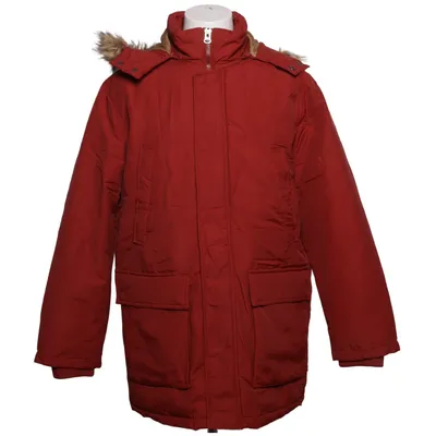 Parka (Rød, Beige) fra Jan Paulsen