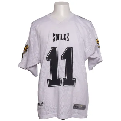Voetbalshirt (Wit, Zwart, Geel) van Smile Polyester