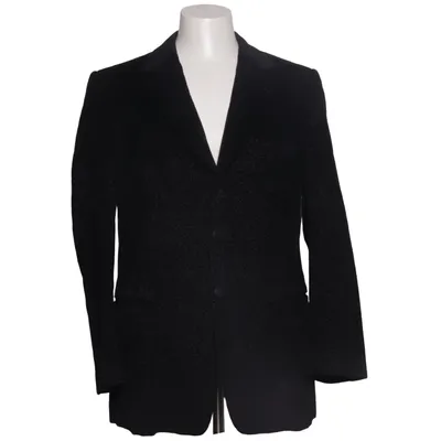 Blazer (Zwart) van Versace Classic V2 Katoen, Viscose