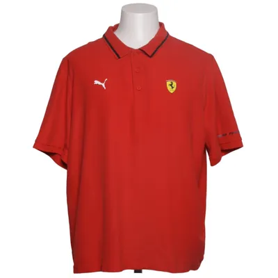 Polotrøje (Rød) fra Puma x Ferrari Bomuld, Elastan, Polyester