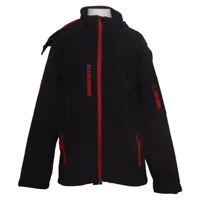 Softshelljacke (Grau, Rot) von Loesdau