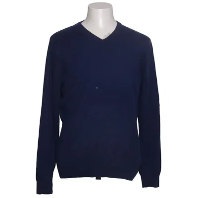 Pull-over (Bleu) de A.W. Dunmore Cachemire, Soie
