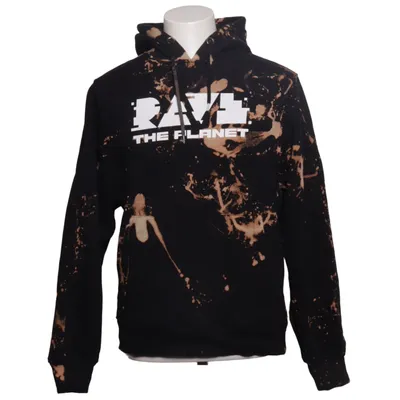 Capuchon sweater (Zwart, Bruin) van Rave Katoen, Polyester