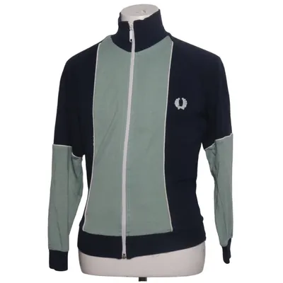 Sports jacket (Blue, Green) from Fred Perry Sportswear Acrylic, Wool