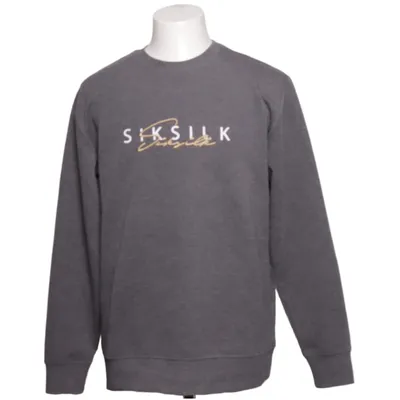 Sweatshirt (Grå) fra SikSilk Elastan, Polyester, Viscose