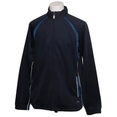 Träningsjacka (Svart, Blå) från Brugi Polyester