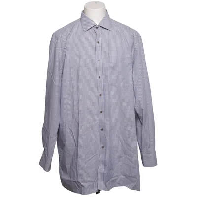 Shirt (Blue, White) from Eterna Cotton