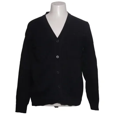 Strickjacke (Schwarz) von Kitaro Baumwolle
