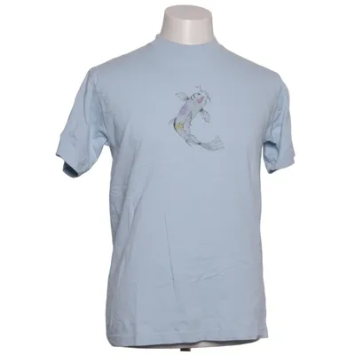 T-shirt (Blauw) van Hanes Katoen
