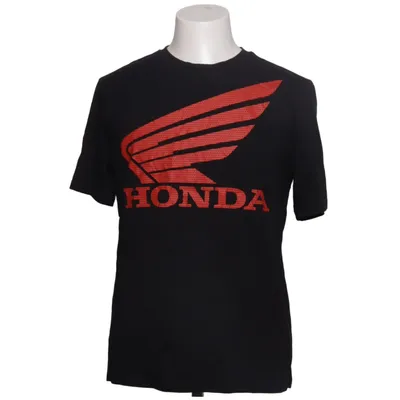 T-shirt (Zwart, Rood) van Honda Katoen