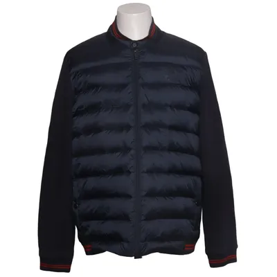Down jacket (Black) from Hackett Cotton, Down, Elastane, Feather, Nylon