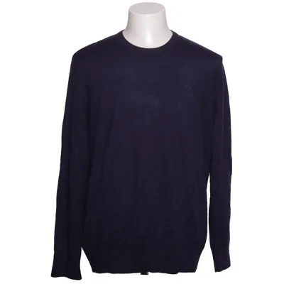 Pull-over (Bleu) de Claudio Campione Acrylique, Laine