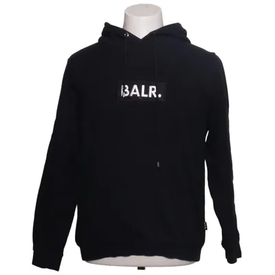 Huvtröja (Svart) från Balr. Bomull, Polyester