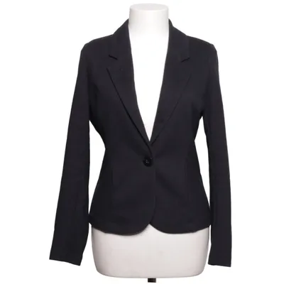 Blazer (Black) from Freequent Cotton, Elastane, Polyester