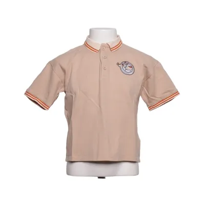 Polo shirt (Beige) from Raspberry Republic Cotton, Elastane