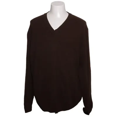 Pullover (Bruin) van Tom Rusborg Kasjmier, Merinowol, Polyamide, Viscose