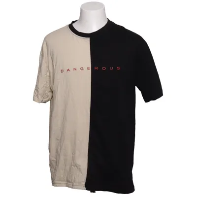 T-shirt (Black, Beige) from DNGRS Cotton
