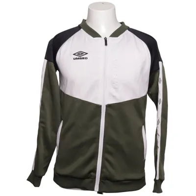 Trainingsjack (Groen, Wit, Zwart) van Umbro Polyester