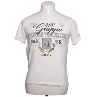 T-shirt (Vit) från Aeronautica Militare Bomull