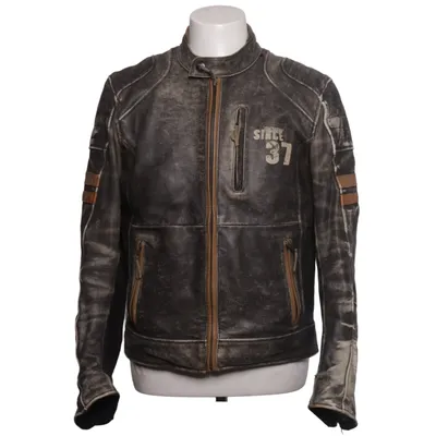 Veste en cuir (Gris, Marron) de Highway 1 Coton, Polyester