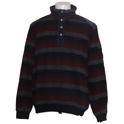Strickpullover (Blau, Rot, Grau) von Claudio Campione Baumwolle, Polyester