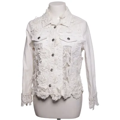 Denim jacket (White) from Antica Sartoria Cotton