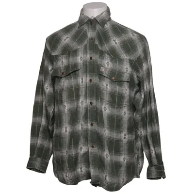 Flannel shirt (Green, White) from Pioneer Cotton