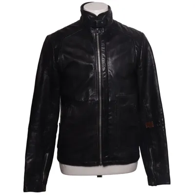 Læderjakke (Raw Cargo Line) fra G-Star Raw Bomuld, Læder, Polyester