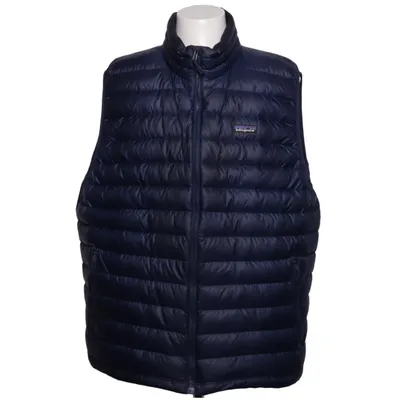 Dunväst (Blå) från Patagonia Dun, Fjädrar, Återvunnen polyester