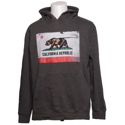 Sweat à capuche (Gris) de Lane Seven Coton, Polyester