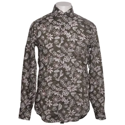 Shirt (Groen, Bruin, Wit) van Gutteridge Katoen