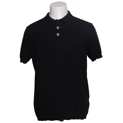 Poloshirt (Zwart) van Coofandy Polyester, Viscose