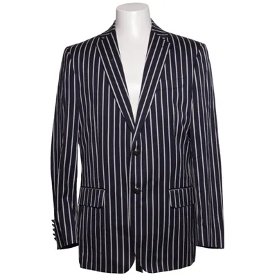Blazer (Blå, Hvid) fra McNeal Bomuld