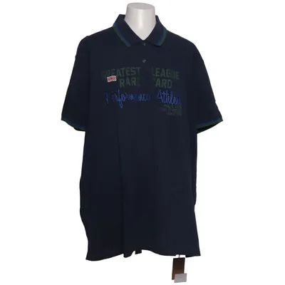 Poloshirt (Blau) von Kitaro Baumwolle