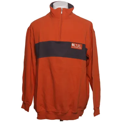 Sweatshirt (Oranje, Grijs, Meerkleurig) van WOB Katoen