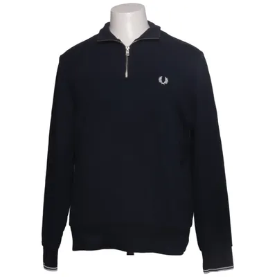 Sweatshirt (Blauw) van Fred Perry Katoen, Elastaan, Polyester