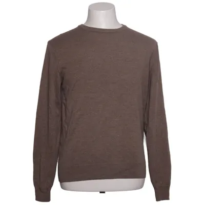 Sweater (Brown) from Hackett Cashmere, Merino wool, Silk