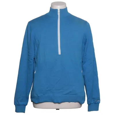 Pull-over (Bleu) de Backtee Coton, Polyester, Laine
