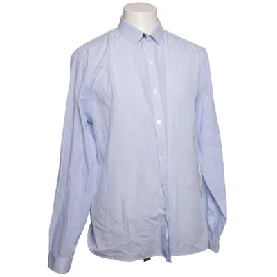 Chemise (Bleu, Blanc) de Topman Coton, Polyester