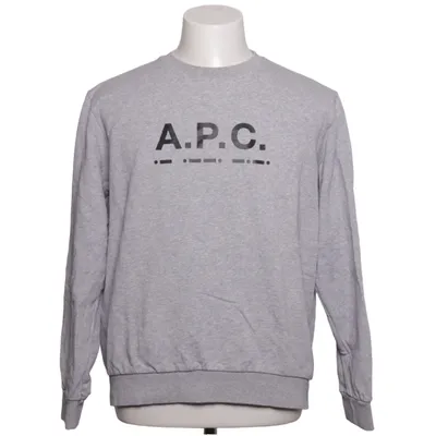 Sweatshirt (Grijs) van A.P.C. Katoen, Elastaan