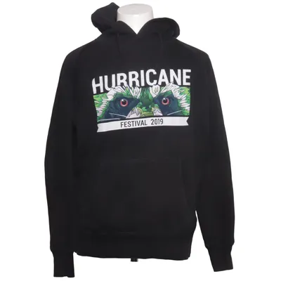 Huvtröja (Svart) från Hurricane Bomull, Polyester