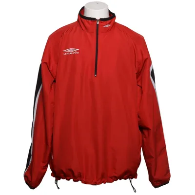 Träningsjacka (Röd, Svart, Vit) från Umbro Polyester