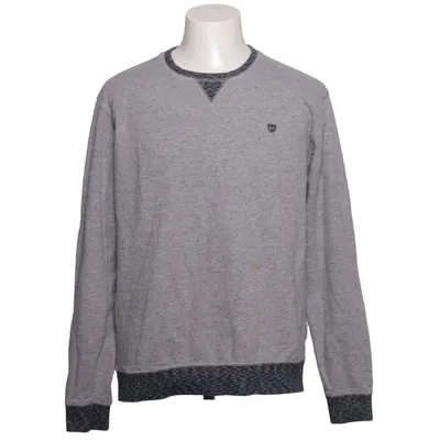 Sweatshirt (Gray, Blue) from Kaporal Cotton, Polyester