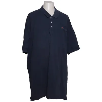 Poloshirt (Blau) von Kitaro Baumwolle